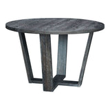 Skyline Round Dining Table, Gray - Modern Furniture - Dining Table - High Fashion Home