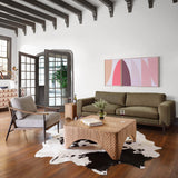Kennedy Chair, Gabardine Grey-Furniture - Chairs-High Fashion Home