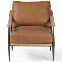 Kennedy Leather Chair, Palermo Cognac