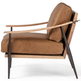 Kennedy Leather Chair, Palermo Cognac by Four Hands