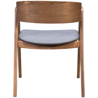 Alden Dining Arm Chair, Dark Gray (Set of 2) - Furniture - Dining - High Fashion Home