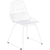 Brody Dining Chair, White (Set of 2) - Furniture - Dining - High Fashion Home