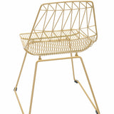 Brody Dining Chair, Gold (Set of 2) - Furniture - Dining - High Fashion Home