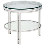 Andros End Table - Furniture - Accent Tables - High Fashion Home