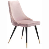 Piccolo Dining Chair, Pink (Set of 2) - Furniture - Chairs - High Fashion Home