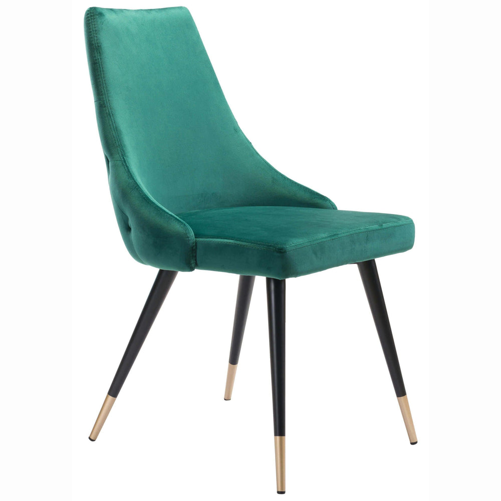 Piccolo Dining Chair, Green (Set of 2) - Furniture - Chairs - High Fashion Home