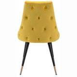 Piccolo Dining Chair, Yellow (Set of 2) - Furniture - Chairs - High Fashion Home