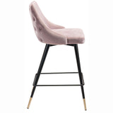 Piccolo Counter Chair, Pink - Furniture - Chairs - High Fashion Home