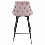 Piccolo Counter Chair, Pink - Furniture - Chairs - High Fashion Home