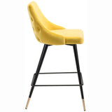 Piccolo Counter Chair, Yellow - Furniture - Chairs - High Fashion Home