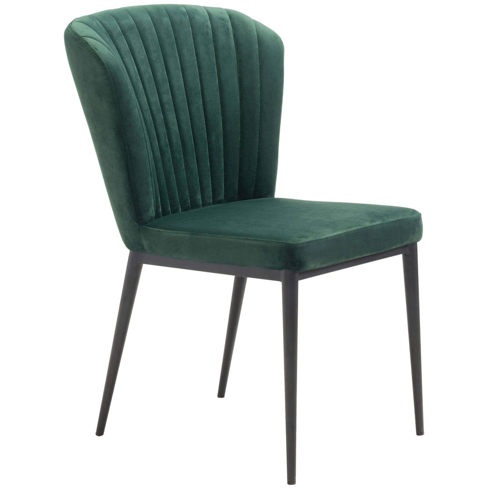 Tolivere Dining Chair, Green (Set of 2) - Furniture - Chairs - High Fashion Home