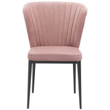 Tolivere Dining Chair, Pink (Set of 2) - Furniture - Chairs - High Fashion Home