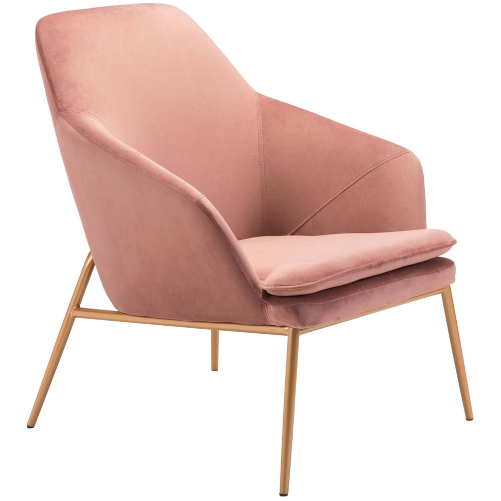 Debonair Chair, Pink - Furniture - Chairs - High Fashion Home