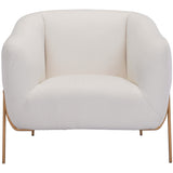 Micaela Chair, Ivory - Furniture - Chairs - High Fashion Home