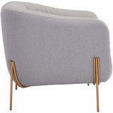 Micaela Chair, Gray - Furniture - Chairs - High Fashion Home