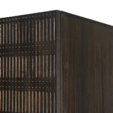 Kelby Cabinet, Carved Vintage Brown-High Fashion Home