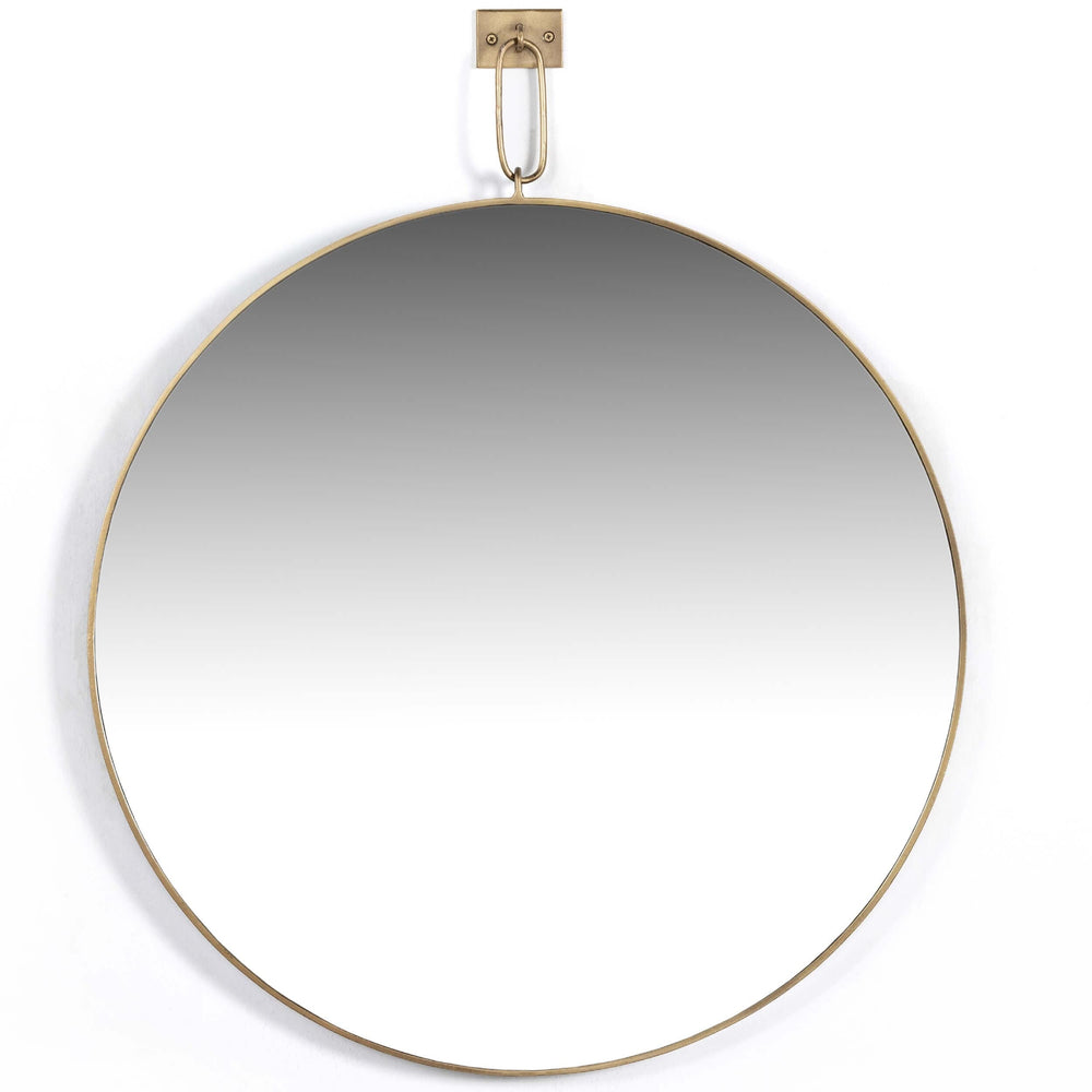 Vina Mirror, Antique Brass-Accessories-High Fashion Home