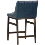 Halden Counter Stool, Vintage Blue - Furniture - Dining - High Fashion Home