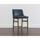 Halden Counter Stool, Vintage Blue - Furniture - Dining - High Fashion Home