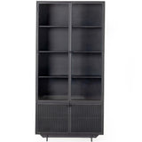 Hendrick Cabinet, Black-Furniture - Storage-High Fashion Home