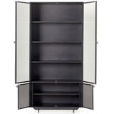Hendrick Cabinet, Black-Furniture - Storage-High Fashion Home