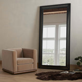 Hendrick Floor Mirror, Black by Four Hands