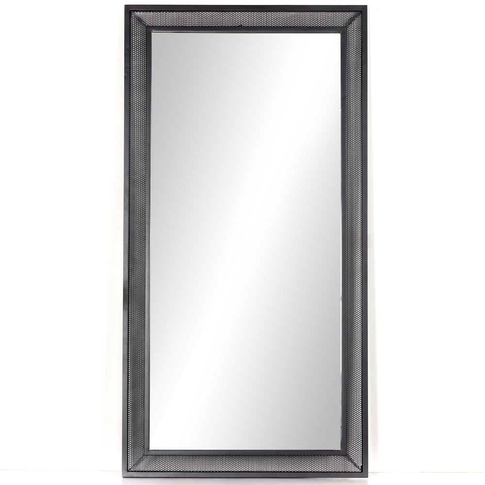 Hendrick Floor Mirror, Black by Four Hands