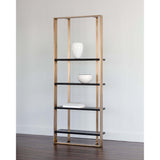 Dalton Bookcase, Small, 35.5" - Furniture - Storage - High Fashion Home
