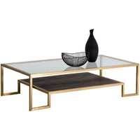 Carver Rectangular Coffee Table - Modern Furniture - Coffee Tables - High Fashion Home