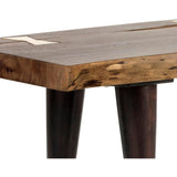 Atlas Bench, Live Edge - Furniture - Chairs - High Fashion Home