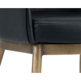 Franklin Dining Chair,Vintage Black - Furniture - Chairs - High Fashion Home