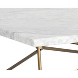 Skyy Coffee Table, White - Modern Furniture - Coffee Tables - High Fashion Home