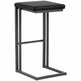 Boone Bar Stool, Onyx (Set of 2) - Furniture - Dining - High Fashion Home