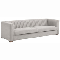 Caitlin Sofa, Hemingway Silver - Modern Furniture - Sofas - High Fashion Home