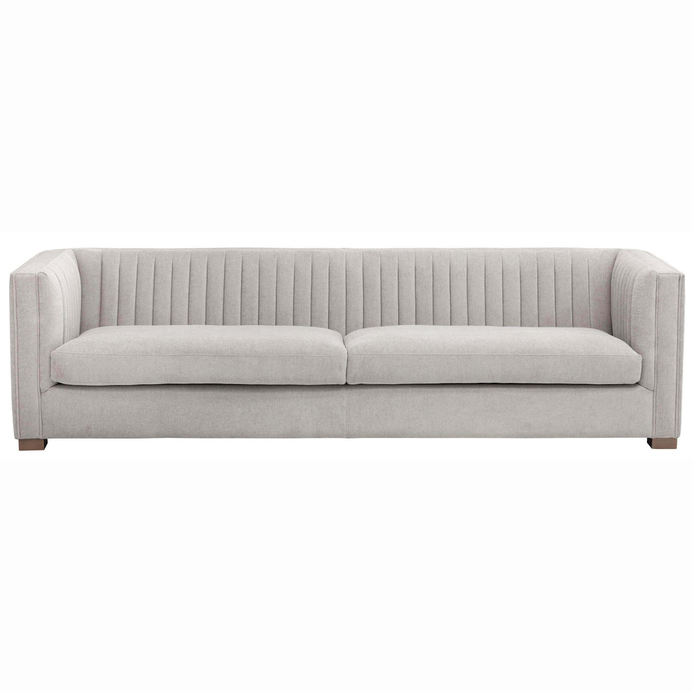 Caitlin Sofa, Hemingway Silver - Modern Furniture - Sofas - High Fashion Home