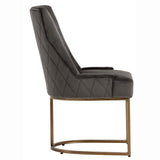 Florence Dining Chair, Piccolo Pebble - Furniture - Dining - High Fashion Home