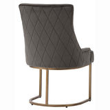Florence Dining Chair, Piccolo Pebble - Furniture - Dining - High Fashion Home