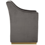 Zane Wheeled Lounge Chair, Pebble - Furniture - Sunpan