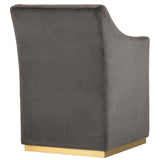 Zane Wheeled Lounge Chair, Pebble - Furniture - Sunpan
