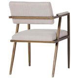 Ventouz Arm Chair, Beige Linen - Furniture - Sunpan