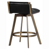 Arizona Counter Stool, Black - Furniture - Dining - High Fashion Home