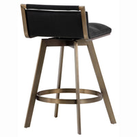 Arizona Counter Stool, Black - Furniture - Dining - High Fashion Home