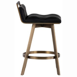 Arizona Counter Stool, Black - Furniture - Dining - High Fashion Home
