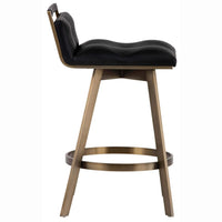 Arizona Counter Stool, Black - Furniture - Dining - High Fashion Home