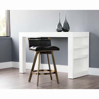 Arizona Counter Stool, Black - Furniture - Dining - High Fashion Home