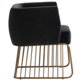 Gala Arm Chair, Shadow Grey