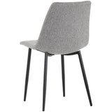Drew Dining Chair, Grey (Set of 2) - Furniture - Dining - High Fashion Home