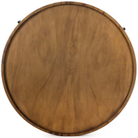 Lunas Drum Coffee Table, Guanacaste-Furniture - Accent Tables-High Fashion Home