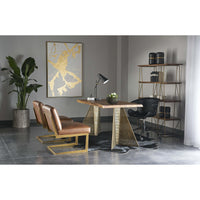 Mickey Live Edge Desk-Furniture - Office-High Fashion Home