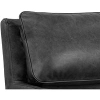 Easton Swivel Chair, Marseille Black - Furniture - Chairs - High Fashion Home